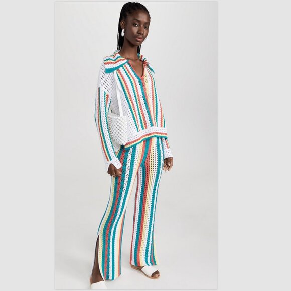 Solid & Striped Lola Crochet Pullover - Picture 1 of 7